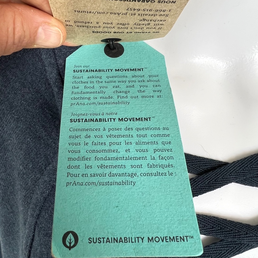 Prana Cozy‎ Up Terry Dress with Lacing and Pockets, XS - Picture 12 of 16